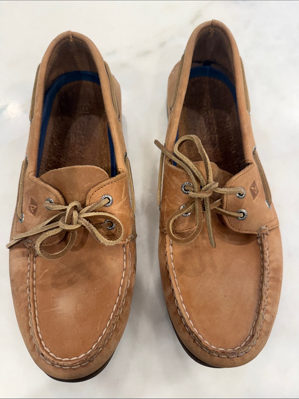 Sperry Brown Leather Classic Boat Shoes